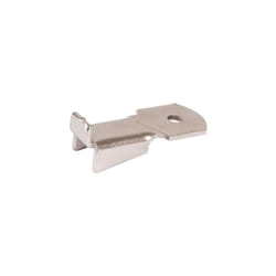 Taquet standard pour crémaillère acier Monin sas - Longueur 32 mm - Acier nickelé - 522130