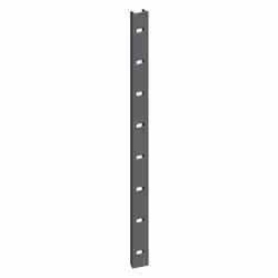 Crémaillère en applique argent 2000x11mm - MONIN - 522410