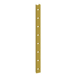 Monin - Crémaillère en applique aluminium 2000x11mm 522430