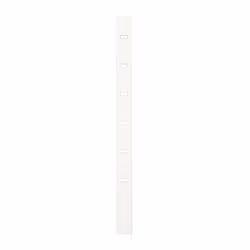 Pas de 25 mm Dimension hors tout (H x l) : 14 x 6 mm Rainure d'encastrement : 11,5 x 5 mm