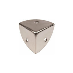 Monin - coin valise acier nickele 35mm