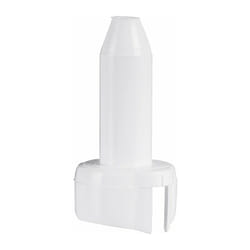 Monin - Fourreau plastique blanc - diamètre 9,4 mm - Pour paumelle universelles - Vendu par 12