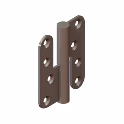 Nud plat Ø 16 mm. Inox brossé. Bague inox. Dimensions : 100 x 86 mm Épaisseur : 3 mm Capacité charge maxi. : 29.5 kg Conditio ...