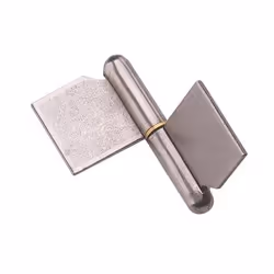 Paumelle de grille à souder MONIN - Forte lame dans l'axe - Acier décapé - 120x108 mm - 6400-643050 - Paumelle de grille à so ...