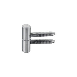 Fiche à visser 14x36mm acier finition zinguée blanc - MONIN – 651490