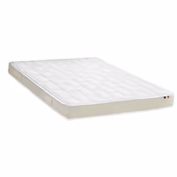 ID Literie ORIGINEL, Taille double/complet, Matelas en latex, Soft/Firm, Beige, Blanc, Latex, Polyester, 85 kg/m³