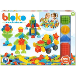 Jeu d’assemblage – BLOKO – Coffret de 100 BLOKO – Dès 12 mois – Fabriqué en Europe