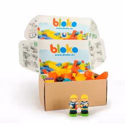 Jeux de construction - BLOKO - Jungle 50 bloko + 2 blokofriends - 52 pièces - Mixte - À partir de 12 mois