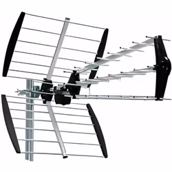 Antenne exterieure TNT UHF (470 - 790 Mhz) Trinappe SEDEA ST50 Luxe Gain 17.5dB canaux 21-60, protection 4G L’antenne Trinapp ...