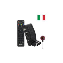 Sedea - Mini Récepteur digital terrestre Haute définition DVB-T2 SNT-360-HD pour italie