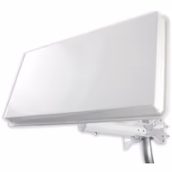 L’antenne peut être installée partout grâce à son gain d’antenne de 33,7 dB @ 11,3 GHz. Plate et discrète, elle est équivalen ...