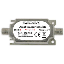 Sedea - Amplificateur de ligne Satellite (950 à 2150 MHz)