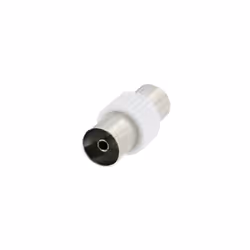 Ce raccord coaxial TV femelle 9,52 mm vers femelle 9,52 mm permet de connecter facilement deux câbles coaxiaux mâles. Idéal p ...