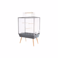 Zolux Zolux - Cage à perruques, couleur gris, 78 x 48 x 112 cm EAN: 3336020041370