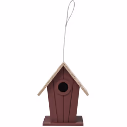 Description détaillée du produit: Produit: Nichoir en bois Univers: Refuge et nichoir pour protection des oiseaux Matériau: b ...
