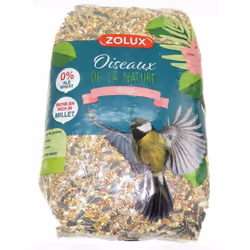 Graines mélange premium . riche en millet . Aliment composé pour Oiseaux de la Nature. Mélange PREMIUM sans, Blé et riche en  ...