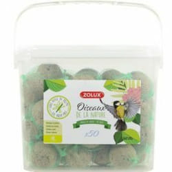 ZOLUX Seau 50 boules de graisse 90 g