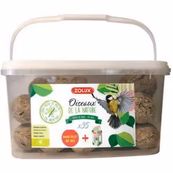 ZOLUX Seau 35 boules de graisse 90 g