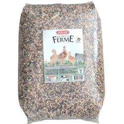 Aliments composé mélange poussin 2eme âge 10kg basse cour - zolux