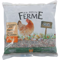 Grit aide a la digestion sac de 2kg Complément minéral pour volailles aux propriétés multiples. Le quartzite, constitue une a ...