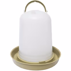 Description détaillée du produit: Produit: Abreuvoir pour poule Univers: Nourriture pour poules Matière: PVC Coloris: blanc e ...