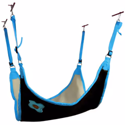 Lit Paradise Hamac, pour furet. taille 30 x 30 cm. couchage utile. taille 39 x 39 cm dans les coins. 4 lanières pour fixation ...