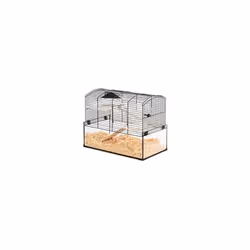 Zolux - Neo Cage - Petits pains, Longueur 52 x Profondeur 28,5 x Hauteur 40 cm, Couleur Noir