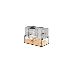 Zolux - Neo Cage - Petits pains, Longueur 52 x Profondeur 28,5 x Hauteur 40 cm, Couleur Noir
