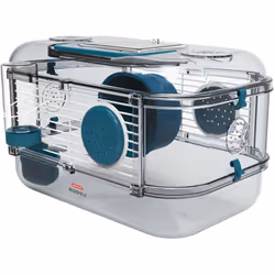Cage Mini de la gamme rody3. habitat évolutif pour petits rongeurs hamster, gerbille, souris. couleur grenadine.33 cm x large ...