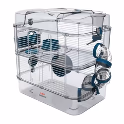 Offrez à votre petit compagnon à quatre pattes un véritable foyer avec la cage Rody 3 Duo de Zolux. Cette cage à deux étages ...