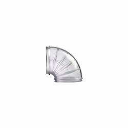 2 Tubes coude Rody permet de faire des parcours de jeux dans les cages. ou entre les cages. couleur gris transparent. taille  ...