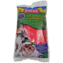 Lit douillet pour hamster sachet de 25 g couleur aléatoire Zolux