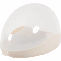 Maison de toilette pour chinchilla. matière en plastique, pratique et hygiénique. dimension:19 x 28 x hauteur 19 cm. couleur ...