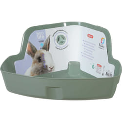Maison de toilette d'angle pour lapin Neolife