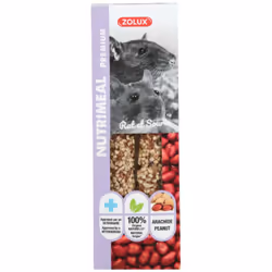 Friandises 2 sticks arachide pour rat et souris Stick pour rat et souris: friandise équilibrée, riche en arachide , idéale en ...