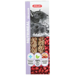 Friandises 2 sticks premium arachide pour rat et souris, pour rongeur Zolux