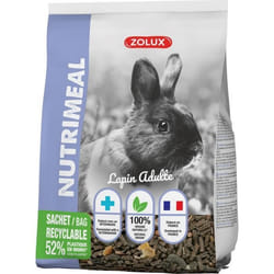 Alimentation Granulés lapin nain adulte de 6 mois nutrimeal 800g - ZOLUX - Granules - Petit - Lapin - Adulte
