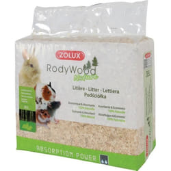 Litière - Rodywood - Nature - 100% naturelle - Biodégradable - 35L