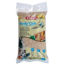 Litière - Zolux - Rody Cob Nature - Végétale - 15 Litres - Agglomérante