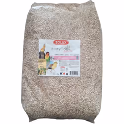 Litière birdycob nature 15 litres pour oiseaux. Litière naturelle, dépoussiérée, au fort pouvoir absorbant. Composée de rafle ...