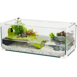 Aquarium tortue Karapas Aqua 60 Pro blanc - Zolux Blanc