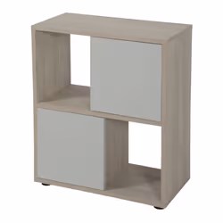 Meuble Pour Aquarium Iseo Tana 60cm Mélaminé Gris - Zolux