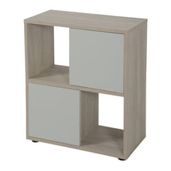 Meuble Pour Aquarium Iseo Tana 60cm Mélaminé Gris - Zolux