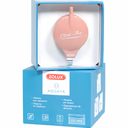Bulleur aérateur 1.5w débit 18.6 L/h pour aquarium de maximum 50 litres Bulleur pour aquariums, couleur rose. Design innovant ...