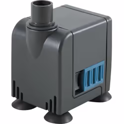 Mini pompe intérieure pour aquarium jusqu'à 60 Litres. Débit réglable de 120 à 320 Litres / Heure Hauteur de refoulement maxi ...