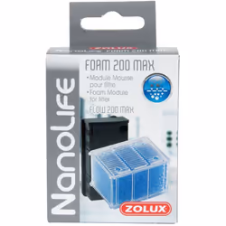 Zolux - Cartouche mousse bleu pour Nanolife 200 max pour aquarium