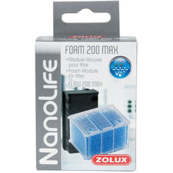 Zolux - Cartouche mousse bleu pour Nanolife 200 max pour aquarium