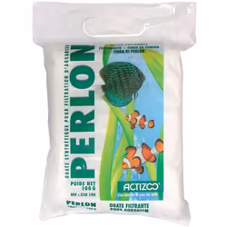 Ouate synthétique PERLON pour filtration d'aquarium sac de 100 g Fibre de perlon à très fine structure destinée à une microfi ...