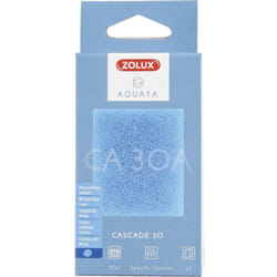 Filtre pour pompe cascade 30, filtre CA 30 A mousse bleue medium x2. pour aquarium. - zolux