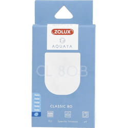 Zolux - Filtre pour pompe classic 80, filtre cl 80 b perlon x 2 pour aquarium